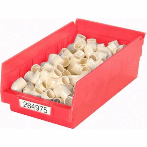 Akro-Mils Plastic Nesting Storage Shelf Bin 30150 - 8-3/8"W x 11-5/8"D x 4"H Red - Pkg Qty 12 6 Akro-Mils Plastic Nesting Storage Shelf Bin 30150 - 8-3/8"W x 11-5/8"D x 4"H Red - Pkg Qty 12 - Image 6