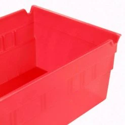 Akro-Mils Plastic Nesting Storage Shelf Bin 30150 - 8-3/8"W x 11-5/8"D x 4"H Red - Pkg Qty 12 30 Akro-Mils Plastic Nesting Storage Shelf Bin 30150 - 8-3/8"W x 11-5/8"D x 4"H Red - Pkg Qty 12 -Containers & Organizers Sales Store 752359RD 08