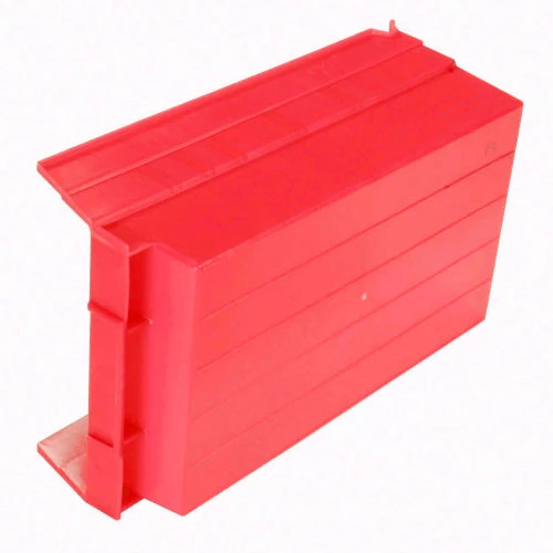 Akro-Mils Plastic Nesting Storage Shelf Bin 30150 - 8-3/8"W x 11-5/8"D x 4"H Red - Pkg Qty 12 10 Akro-Mils Plastic Nesting Storage Shelf Bin 30150 - 8-3/8"W x 11-5/8"D x 4"H Red - Pkg Qty 12 - Image 10