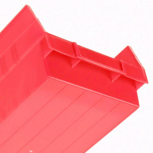 Akro-Mils Plastic Nesting Storage Shelf Bin 30150 - 8-3/8"W x 11-5/8"D x 4"H Red - Pkg Qty 12 14 Akro-Mils Plastic Nesting Storage Shelf Bin 30150 - 8-3/8"W x 11-5/8"D x 4"H Red - Pkg Qty 12 - Image 14