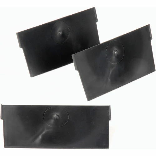 Akro-Mils Shelf Bin Divider 40150 For 8"W x 4"H Shelf Bins, Black, Price Pack of 24 3 Akro-Mils Shelf Bin Divider 40150 For 8"W x 4"H Shelf Bins, Black, Price Pack of 24 - Image 3