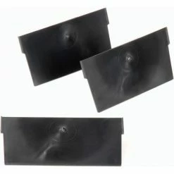 Akro-Mils Shelf Bin Divider 40120 For 4"W x 4"H Shelf Bins, Black, Price Pack of 24 -Containers & Organizers Sales Store 752371 01