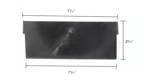 Akro-Mils Shelf Bin Divider 40150 For 8"W x 4"H Shelf Bins, Black, Price Pack of 24 9 Akro-Mils Shelf Bin Divider 40150 For 8"W x 4"H Shelf Bins, Black, Price Pack of 24 - Image 9