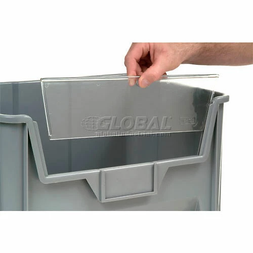 Clear Window WGH700 For Hopper Bins QGH700 Price Per Carton of 3 2 Clear Window WGH700 For Hopper Bins QGH700 Price Per Carton of 3 - Image 2