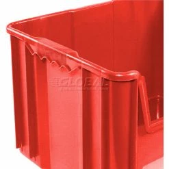 Global Industrial™ Plastic Hopper Bin, 19-7/8"W x 15-1/4"D x 12-7/16"H, Red - Pkg Qty 3 -Containers & Organizers Sales Store 752397RD 08