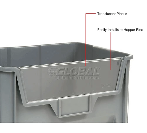 Clear Window WGH700 For Hopper Bins QGH700 Price Per Carton of 3 6 Clear Window WGH700 For Hopper Bins QGH700 Price Per Carton of 3 - Image 6