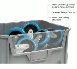 Clear Window WGH700 For Hopper Bins QGH700 Price Per Carton of 3 16 Clear Window WGH700 For Hopper Bins QGH700 Price Per Carton of 3 -Containers & Organizers Sales Store 752424 3wco