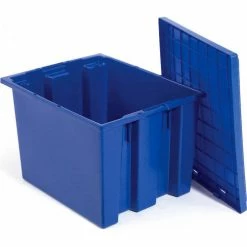 Akro-Mils Lid 35191 For Nest & Stack Tote 35190, 35195, Blue - Pkg Qty 6 -Containers & Organizers Sales Store 752430BL 02 1