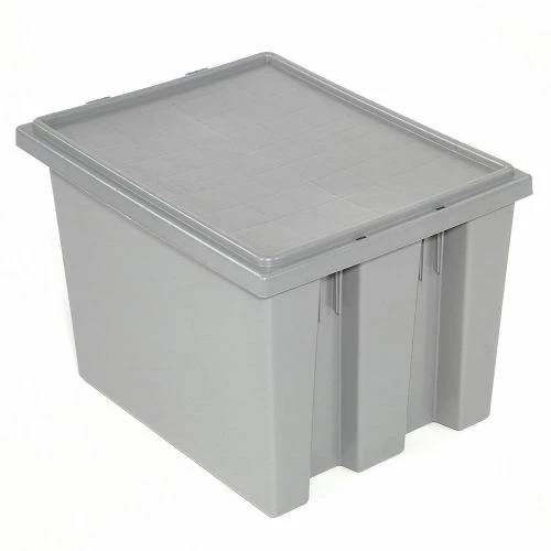 Akro-Mils Lid 35241 For Nest & Stack Tote 35240, Gray - Pkg Qty 3 6 Akro-Mils Lid 35241 For Nest & Stack Tote 35240, Gray - Pkg Qty 3 - Image 6