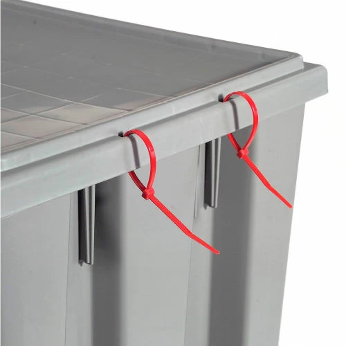 Global Industrial Lid LID241 for Stack and Nest Storage Container SNT240, Gray - Pkg Qty 3 8 Global Industrial Lid LID241 for Stack and Nest Storage Container SNT240, Gray - Pkg Qty 3 - Image 8