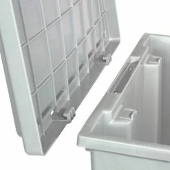 Global Industrial™ Stack and Nest Storage Container SNT195 No Lid 19-1/2 x 15-1/2 x 13, Gray - Pkg Qty 6 -Containers & Organizers Sales Store 752430GY 06