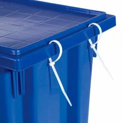 Akro-Mils Nest & Stack Tote 35200 - 19-1/2"L x 13-1/2"W x 8"H, Blue - Pkg Qty 6 -Containers & Organizers Sales Store 752431BL 05 2