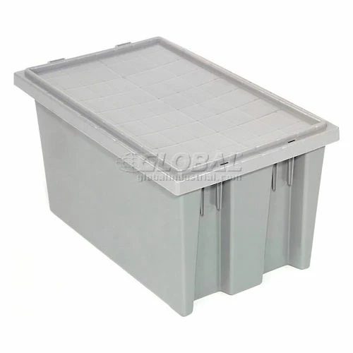 Akro-Mils Lid 35201 For Nest & Stack Tote 35200, Gray - Pkg Qty 6 6 Akro-Mils Lid 35201 For Nest & Stack Tote 35200, Gray - Pkg Qty 6 - Image 6