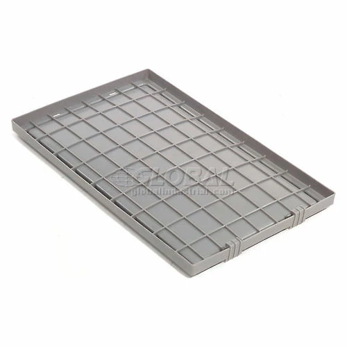 Akro-Mils Lid 35201 For Nest & Stack Tote 35200, Gray - Pkg Qty 6 2 Akro-Mils Lid 35201 For Nest & Stack Tote 35200, Gray - Pkg Qty 6 - Image 2