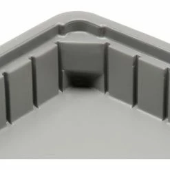 Dandux Dividable Stackable Plastic Box 50P0112024 - 16"L x 11"W x 2-1/2"H, Gray -Containers & Organizers Sales Store 772020 08