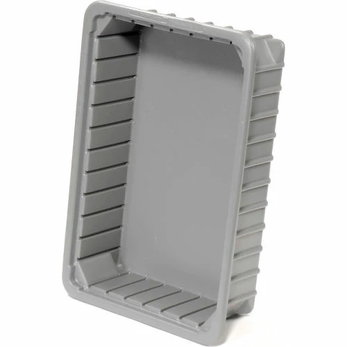 Dandux Dividable Stackable Plastic Box 50P0112042 - 16"L x 11"W x 4-1/2"H, Gray 9 Dandux Dividable Stackable Plastic Box 50P0112042 - 16"L x 11"W x 4-1/2"H, Gray - Image 9