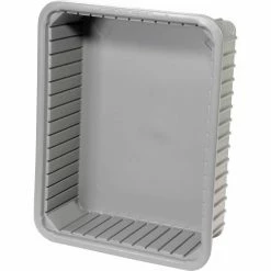 Dandux Dividable Stackable Plastic Box 50P0114060 - 22-1/2"L x 17-1/2"W x 6"H, Gray -Containers & Organizers Sales Store 772040 08 1