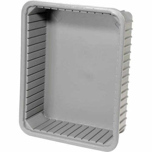 Dandux Dividable Stackable Plastic Box 50P0114050 - 22-1/2"L x 17-1/2"W x 5"H, Gray 7 Dandux Dividable Stackable Plastic Box 50P0114050 - 22-1/2"L x 17-1/2"W x 5"H, Gray - Image 7