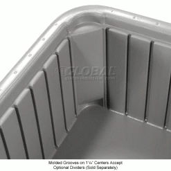 Dandux Dividable Stackable Plastic Box 50P0114100 - 22-1/2"L x 17-1/2"W x 10"H, Gray 28 Dandux Dividable Stackable Plastic Box 50P0114100 - 22-1/2"L x 17-1/2"W x 10"H, Gray -Containers & Organizers Sales Store 772040 3wco 5