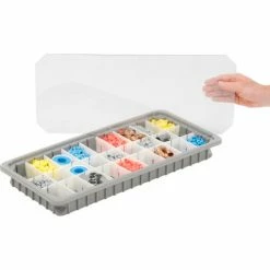 Dandux Dividable Stackable Plastic Box 50P0224024 - 24"L x 11"W x 2-1/2"H, Gray 22 Dandux Dividable Stackable Plastic Box 50P0224024 - 24"L x 11"W x 2-1/2"H, Gray -Containers & Organizers Sales Store 772055 06