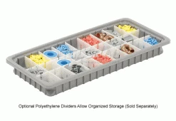 Dandux Dividable Stackable Plastic Box 50P0224024 - 24"L x 11"W x 2-1/2"H, Gray 28 Dandux Dividable Stackable Plastic Box 50P0224024 - 24"L x 11"W x 2-1/2"H, Gray -Containers & Organizers Sales Store 772055 4wco