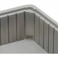 Dandux Dividable Stackable Plastic Box 50P0224050 - 24"L x 11"W x 5"H, Gray 23 Dandux Dividable Stackable Plastic Box 50P0224050 - 24"L x 11"W x 5"H, Gray -Containers & Organizers Sales Store 772060 07