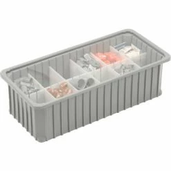 Dandux Insert Cover 50B0224LI for Dividable Grid Stackable Box, 24"L x 11"W, Clear - Pkg Qty 6 -Containers & Organizers Sales Store 772086