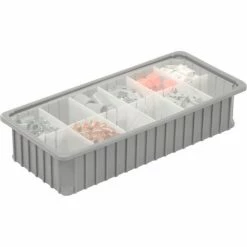 Dandux Insert Cover 50B0224LI for Dividable Grid Stackable Box, 24"L x 11"W, Clear - Pkg Qty 6 -Containers & Organizers Sales Store 772086 03