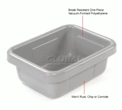Dandux Tote Box without Lid 50P1008060 - 10-3/4"L x 8-1/8"W x 6"H -Containers & Organizers Sales Store 772302 1wco