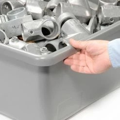 Dandux Tote Box without Lid 50P1610060 - 16-1/2"L x 10-3/4"W x 6"H -Containers & Organizers Sales Store 772314 03 1