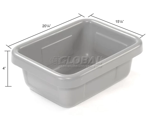 Dandux Tote Box without Lid 50P2116040 - 21-5/8 x 16-5/8 x 4 12 Dandux Tote Box without Lid 50P2116040 - 21-5/8 x 16-5/8 x 4 - Image 12