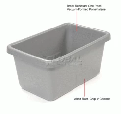 Dandux Tote Box without Lid 50P2116100 - 21-5/8 x 16-5/8 x 10 -Containers & Organizers Sales Store 772326 1wco