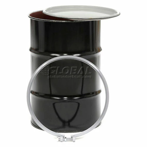 Global Industrial Carbon Steel Drum 30 Gallon Open Head with Epoxy Phenolic Lining 1 Global Industrial Carbon Steel Drum 30 Gallon Open Head with Epoxy Phenolic Lining