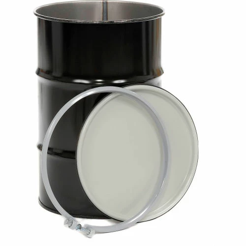 Global Industrial Carbon Steel Drum 55 Gallon Open Head 3 Global Industrial Carbon Steel Drum 55 Gallon Open Head - Image 3