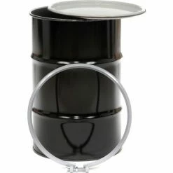 Global Industrial Carbon Steel Drum 30 Gallon Open Head