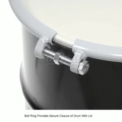 Global Industrial™ Carbon Steel Drum 30 Gallon Open Head -Containers & Organizers Sales Store 795275 3wco 2