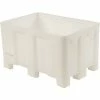 Dandux Forkliftable Double Wall Skid Bulk Container 512110N - 36" x 26" x 16-1/2", White