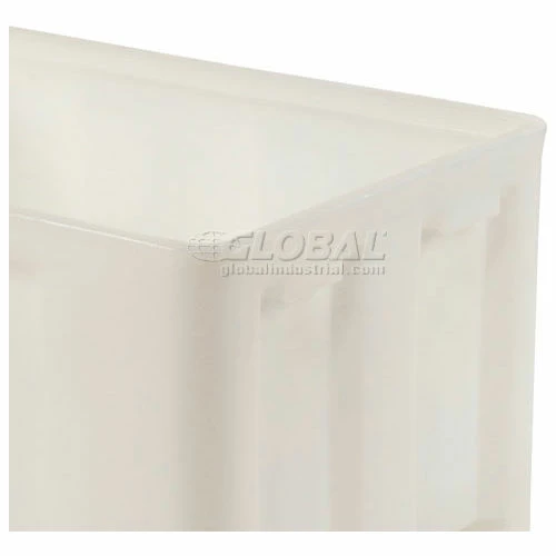 Dandux Forkliftable Double Wall Skid Bulk Container 512110N - 36" x 26" x 16-1/2", White 8 Dandux Forkliftable Double Wall Skid Bulk Container 512110N - 36" x 26" x 16-1/2", White - Image 8