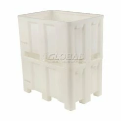 Dandux Forkliftable Double Wall Skid Bulk Container 512110N - 36" x 26" x 16-1/2", White 17 Dandux Forkliftable Double Wall Skid Bulk Container 512110N - 36" x 26" x 16-1/2", White -Containers & Organizers Sales Store 809118WH 05