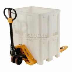 Dandux Forkliftable Double Wall Skid Bulk Container 512110N - 36" x 26" x 16-1/2", White 19 Dandux Forkliftable Double Wall Skid Bulk Container 512110N - 36" x 26" x 16-1/2", White -Containers & Organizers Sales Store 809118WH 06