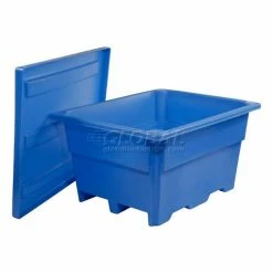 Dandux Pallet Container 51-2030U - 52"L x 42"W x 30"H Single Wall, Blue -Containers & Organizers Sales Store 809205BL 13