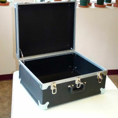 Case Design Rugged Transit Case Foam Lined 852 Carrying Case - 30"L x 16"W x 20"H, Black 2 Case Design Rugged Transit Case Foam Lined 852 Carrying Case - 30"L x 16"W x 20"H, Black - Image 2