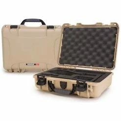 Nanuk 910 Series DJI Osmo Case 910-OSM0 with Foam Insert 14-5/16"L x 11-1/8"W x 4-11/16"H Tan