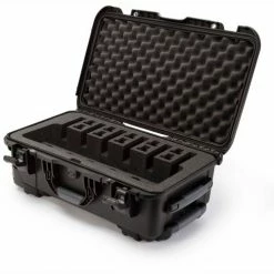 Nanuk 935 Series Pistol Case with Foam Insert 935-6UP1 - 6 Pistol Cap. - 22"L x 14"W x 9"H - Black
