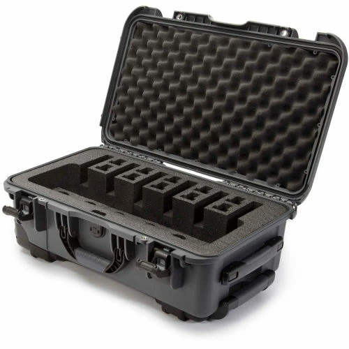 Nanuk 935 Series Pistol Case with Foam Insert 935-6UP7 - 6 Pistol Cap - 22"L x 14"W x 9"H - Graphite 1 Nanuk 935 Series Pistol Case with Foam Insert 935-6UP7 - 6 Pistol Cap - 22"L x 14"W x 9"H - Graphite
