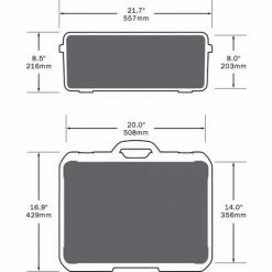 Nanuk 940 Series DJI Ronin M Case 940-RON7 w/ Foam Insert 21-11/16"L x 16-7/8"W x 8-1/2"H Graphite 14 Nanuk 940 Series DJI Ronin M Case 940-RON7 w/ Foam Insert 21-11/16"L x 16-7/8"W x 8-1/2"H Graphite -Containers & Organizers Sales Store 940 Dimensions