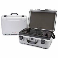 Nanuk 940 Series DJI Ronin M Case 940-RON5 with Foam Insert 21-11/16"L x 16-7/8"W x 8-1/2"H Silver