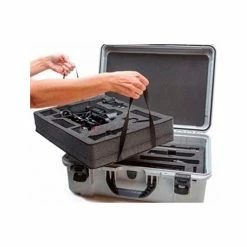 Nanuk 940 Series DJI Ronin M Case 940-RON1 with Foam Insert 21-11/16"L x 16-7/8"W x 8-1/2"H Black 15 Nanuk 940 Series DJI Ronin M Case 940-RON1 with Foam Insert 21-11/16"L x 16-7/8"W x 8-1/2"H Black -Containers & Organizers Sales Store 940 dji ronin m multi level insert 390 250 c1