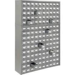 Global Industrial™ Steel Storage Drawer Cabinet - 50 Drawers 36"W x 9"D x 17-3/4"H -Containers & Organizers Sales Store 986103 06