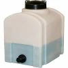 RomoTech 8 Gallon Plastic Storage Tank 82123879 - Domed with Flat Bottom